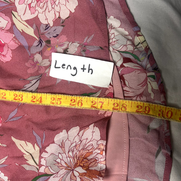 Yumi Kim Womens Large Sundown Viscose‎ Top Celestica Rose Floral Ruffled Collar - Picture 10 of 12